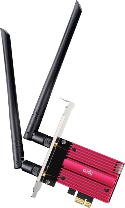 Actual product image Cudy WE3000S. Built-in. Transmission technology: Wireless, Host interface: PCI Express, Interface: WL (Mini PCI Express)