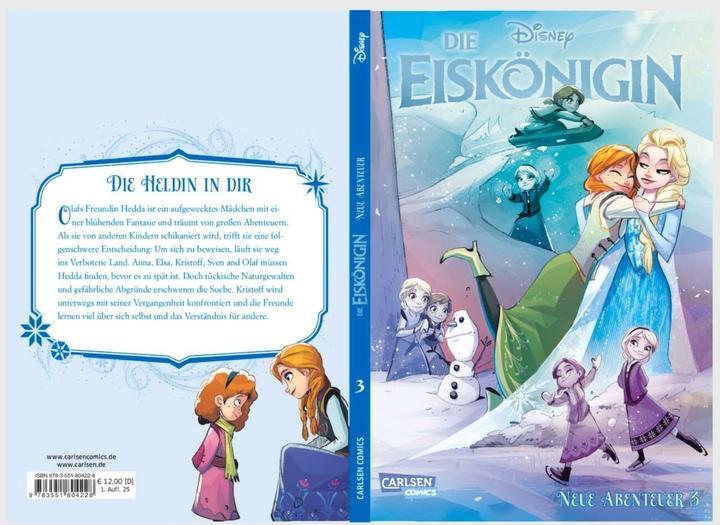 Immagine prodotto Disney La Regina dei Ghiacci - Nuove avventure: l'eroina che c'è in te (Joe Caramagna, Tedesco)