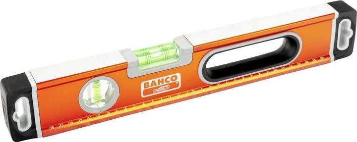 Produktbild Bahco Wasserwaage aus eloxiertem Aluminium mit breit geformtem Profil, magnetisch 400 mm (40 cm)