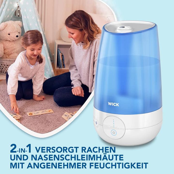Immagine prodotto Wick Umidificatore a ultrasuoni ad aria fredda 21 W (35 m²)
