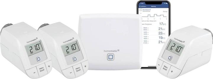 Produktbild Homematic IP Starter Set Heizen + Heizkörperthermostat – basic