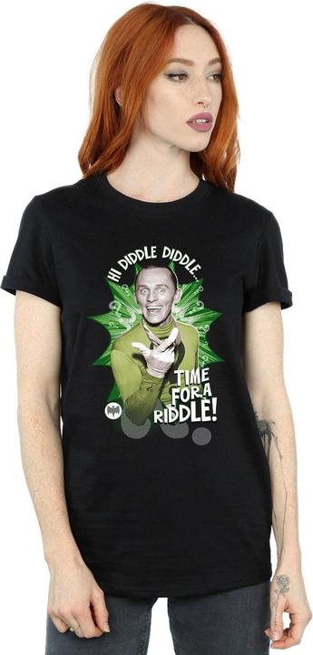 Produktbild Batman TV Series The Riddler Time for a Riddle TShirt (S)