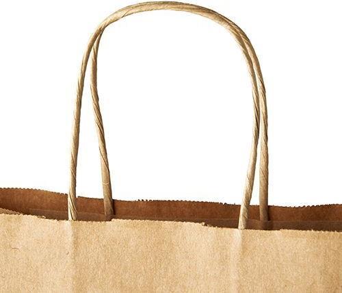 Produktbild Papstar Papier-Tragetasche, 350 x 350 x 140 mm, braun (Geschenktüte, 25 x)