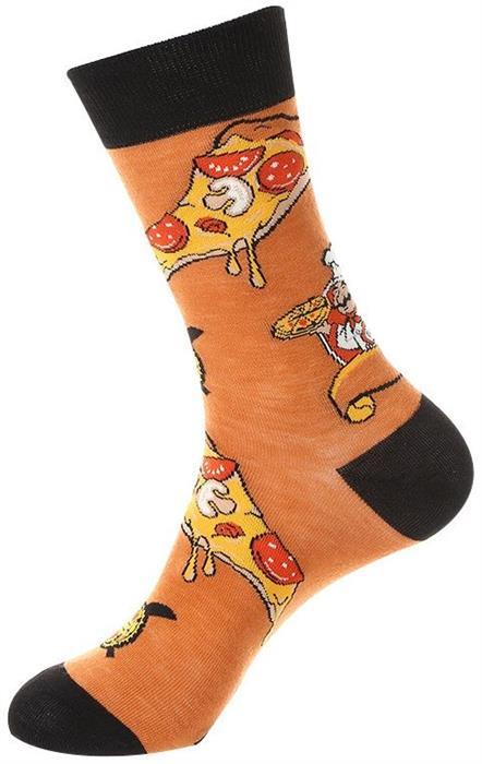 Musthaves Socken Motiv Pizza (38 - 45)