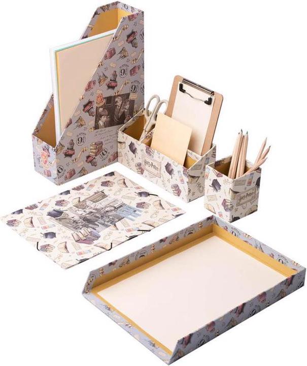 Produktbild Stiftehalter Harry Potter 5-teilig, Beige