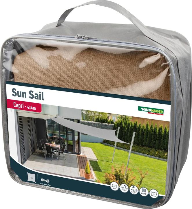 Produktbild Windhager Sonnensegel (400 x 400 cm)