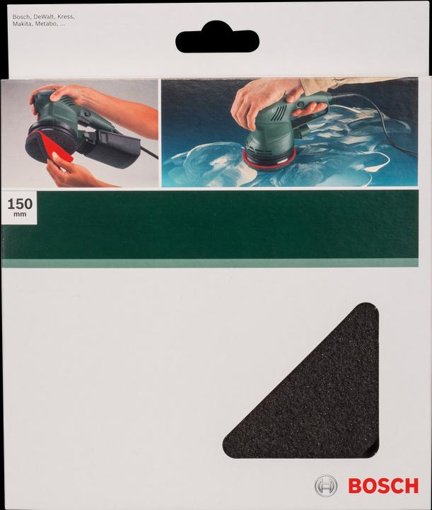 Actual product image Bosch Zubehör Polishing sponge for random orbital sander, 150 mm Velcro