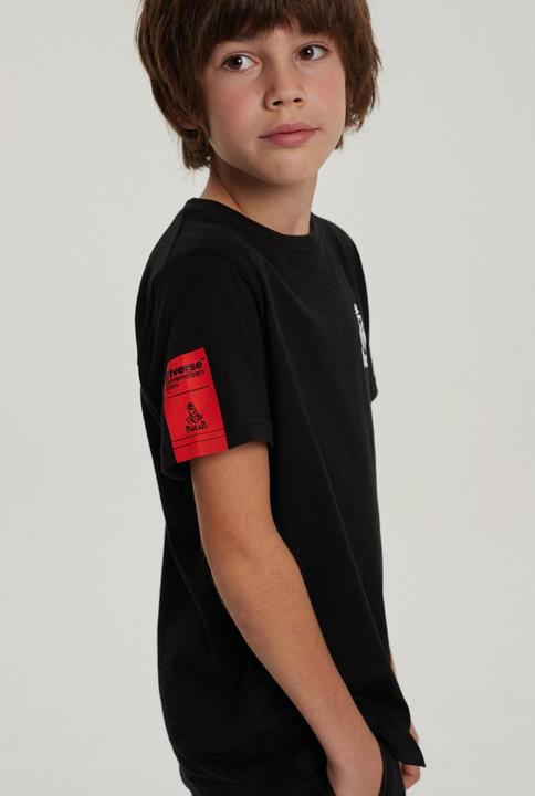 Actual product image Dakar TEE DKR 23 KID 322 BLK (122, 128)