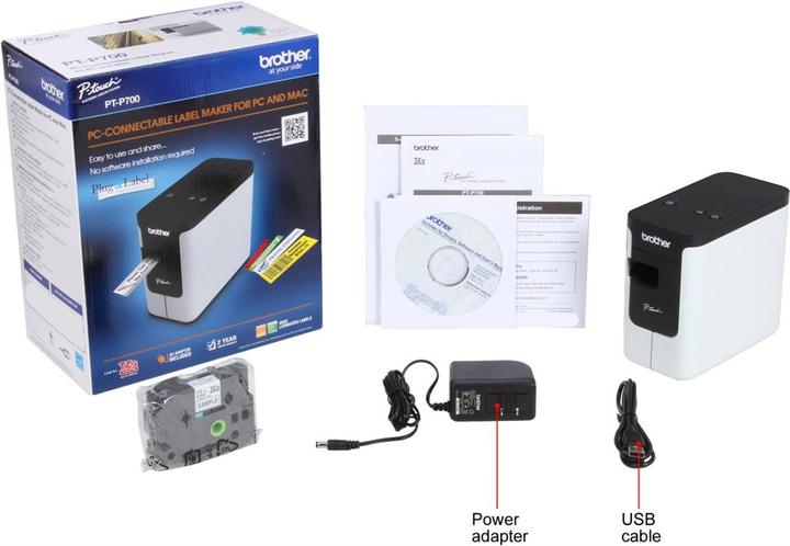 Actual product image Brother Pt-P700