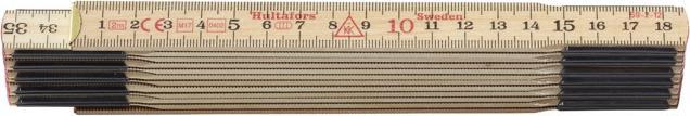 Produktbild Hultafors Schwedenmeter mit Innenteilung (2 m)