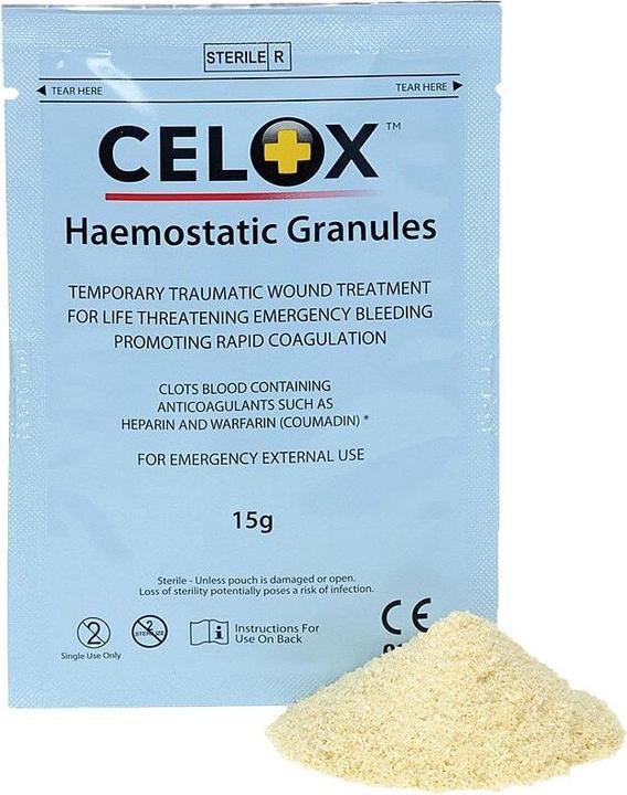 Produktbild SAM Medical Celox Chitosan Pulver Hämostatisches Granulat 15G