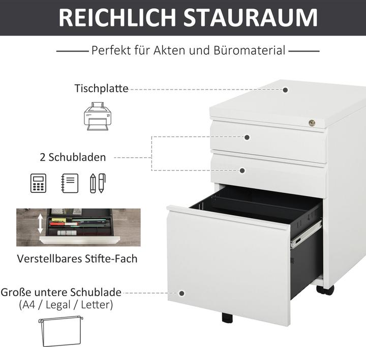 Actual product image Jamb Drawer cabinet (39 x 48 x 60 cm)