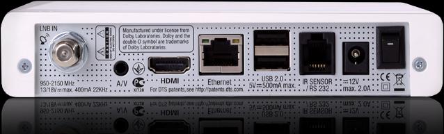 Image du produit Vu+ ZERO Blanc (0.51 Go, DVB-S2, Slot CI)