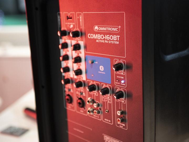 Actual product image Omnitronic COMBO-160BT (Active, 2x 80 W)