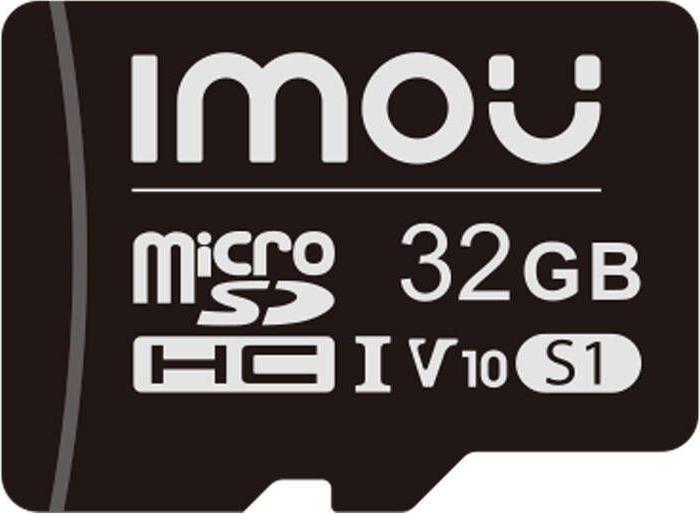 Image du produit Imou Carte mémoire microSD 32 Go (UHS-I, SDHC, 10/U1/V10, 90/20) (32 Go, microSDHC, U1, UHS-I)