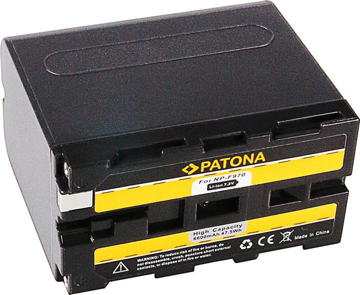 Produktbild Patona NP-F970 Set Ladegerät + 2 Akkus (Kamera Akku Ladegerät, Kamera Akku)