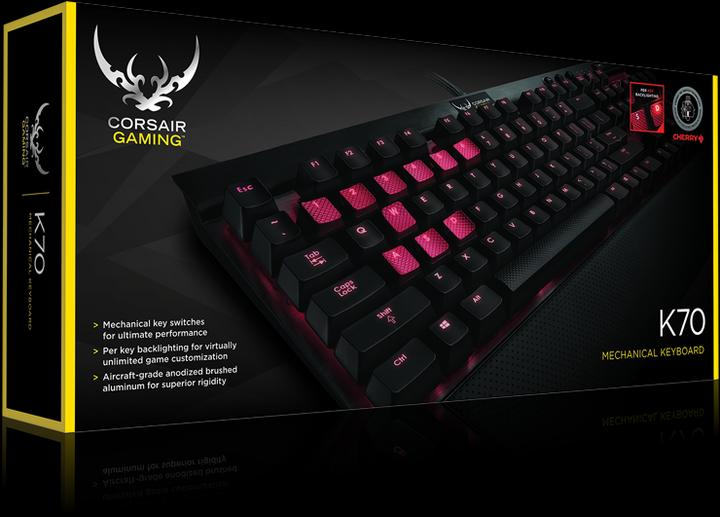 Actual product image Corsair Gaming K70 (CH, Cable)