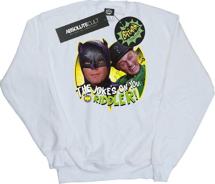 Batman TV Serie Der Riddler Witz Baumwolle Sweatshirt