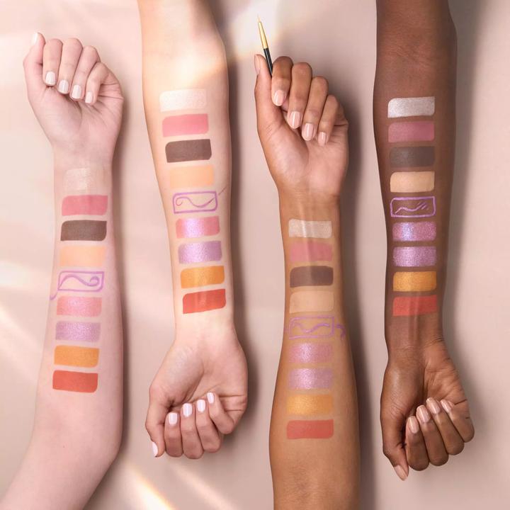 Actual product image Catrice Colour Blast Eyeshadow Palette 010 Tangerine meets Lilac (010 Tangerine meets Lilac)
