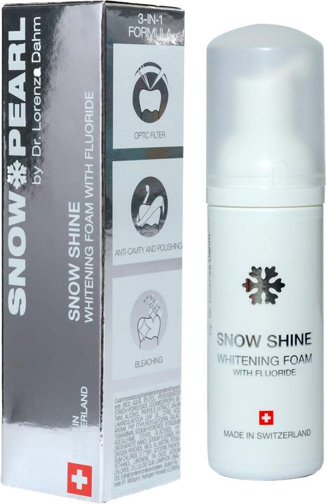 Snow Pearl Whitening Foam mit Fluorid (50 ml)