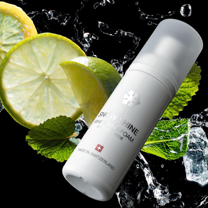 Produktbild Snow Pearl Whitening Foam mit Fluorid (50 ml)