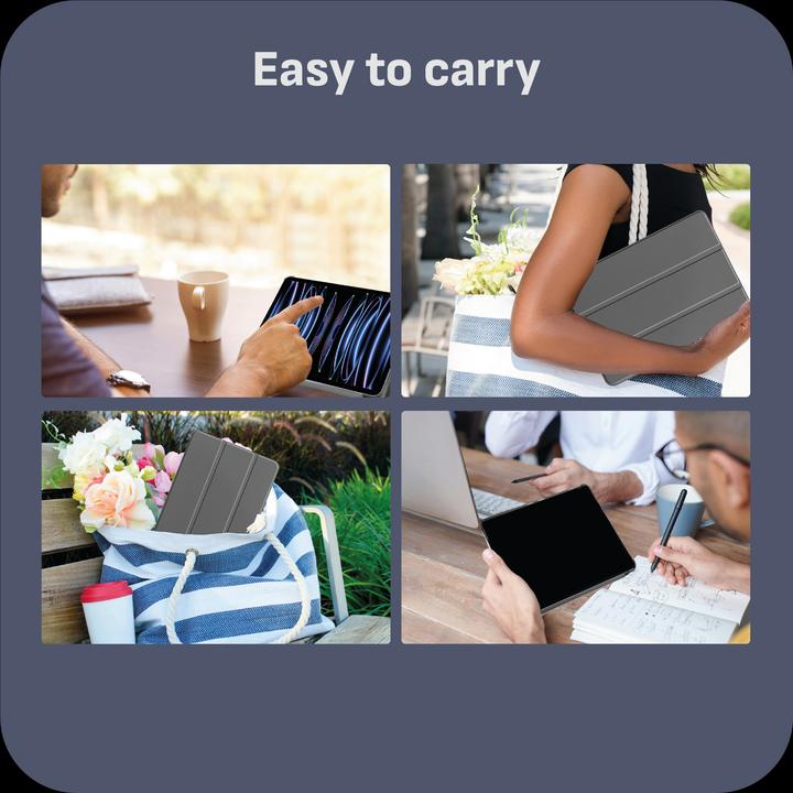 Actual product image Cazy Premium Smart Cover Compatible with Samsung Galaxy Tab A7 Lite - Protective Case Cover - Automatic (Galaxy Tab A7 Lite)