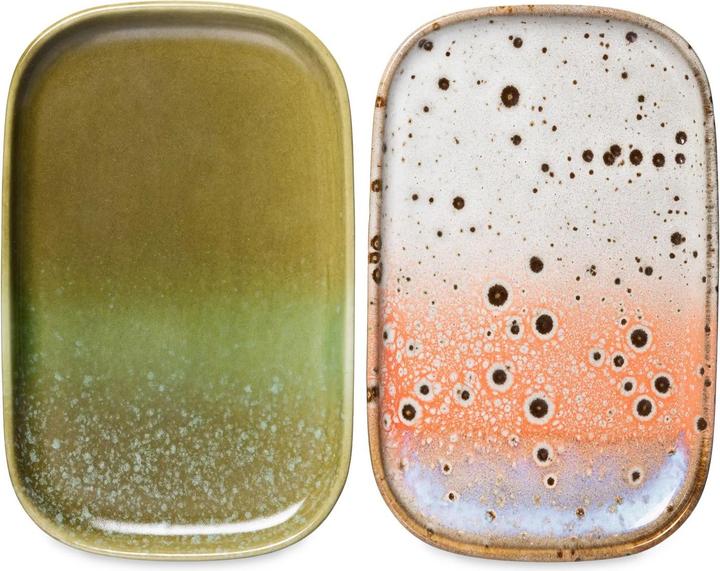 Produktbild HK Living Platte 2-tlg. 70S CERAMICS