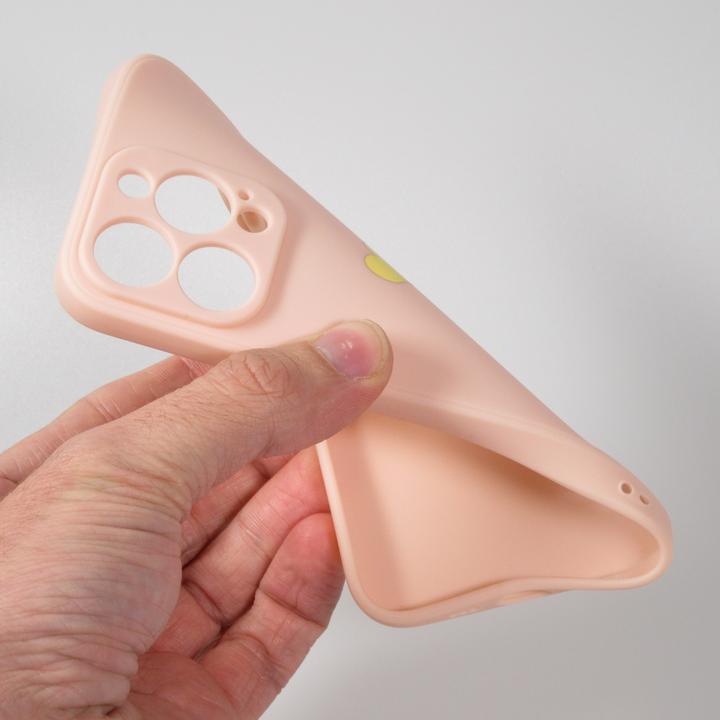 Actual product image PhoneLook Cover Silicone Mat Heart gold (Apple iPhone 16 Pro)