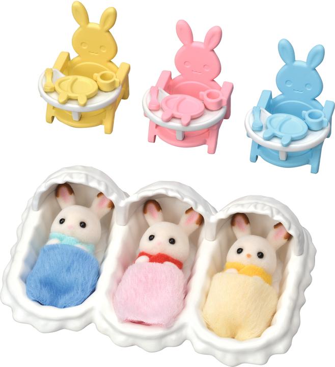 Actual product image Sylvanian Families Triplets Care Set