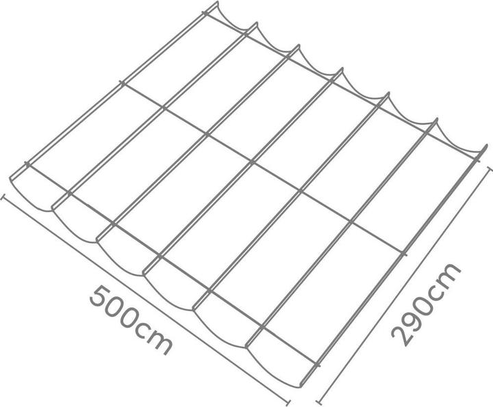 Produktbild Platinum Sun & Shade Faltsonnensegel Coolfit sand 500x290 cm (500 x 290 cm)