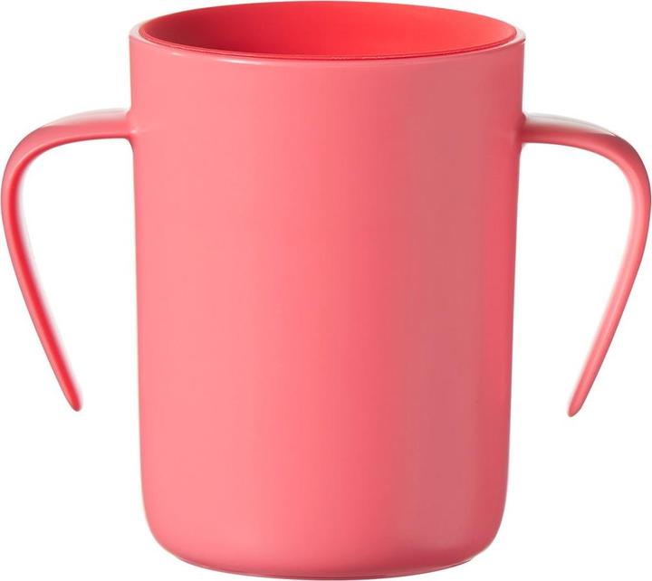Produktbild Tommee Tippee 360 ° Eleiflow Cup mit 200 ml Griffen, Rosa, 1 Stück