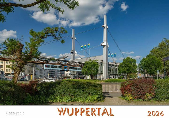 Image du produit Wuppertal 2026 Bildkalender A4 Spiralbindung (A4)