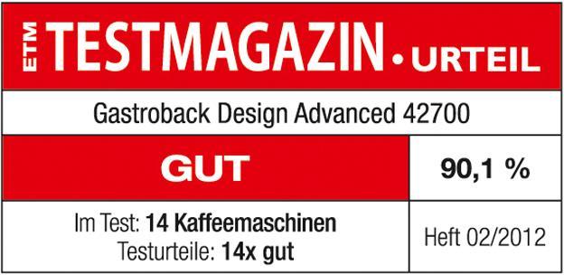 Produktbild Gastroback Design Coffee Electronic