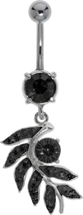 Produktbild Bijouteria Bauchpiercing (Kristall, Chirurgenstahl 316L, Messing rhodiniert)