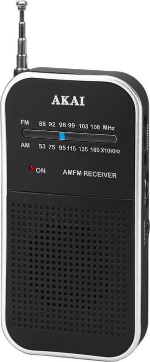 Actual product image Akai Professional APR-350 radio Portable Analog Black (FM, AM)