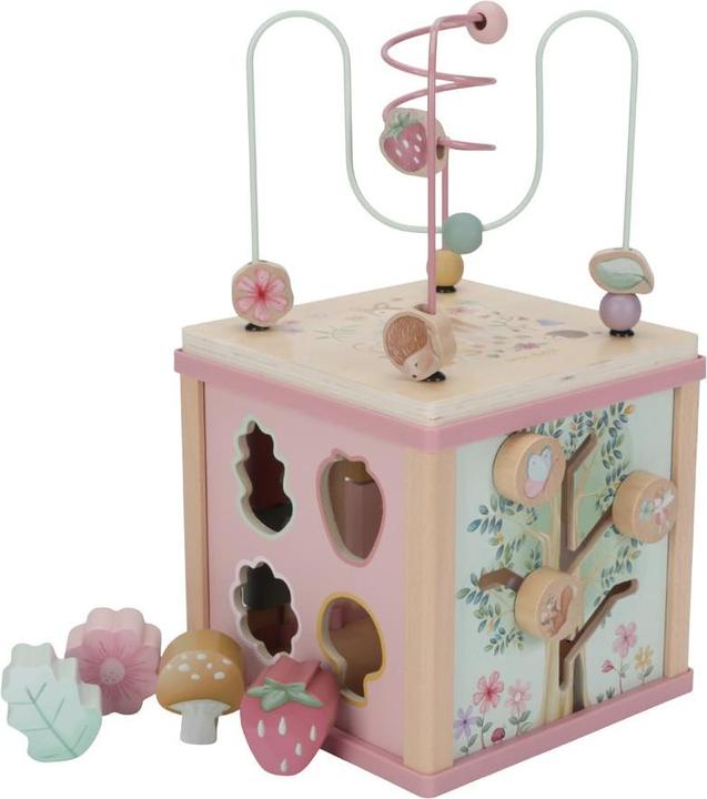 Produktbild Little Dutch Aktivitätenwürfel Fairy Garden mit Motorikschleife
