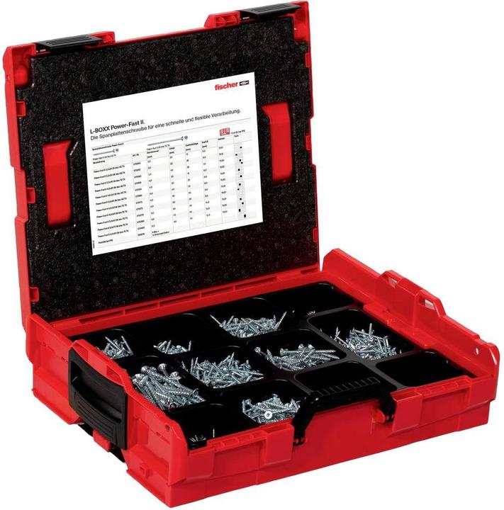 Productafbeelding Fischer Action Power Fast II L-Boxx 102 (1801 Schroeven per stuk)