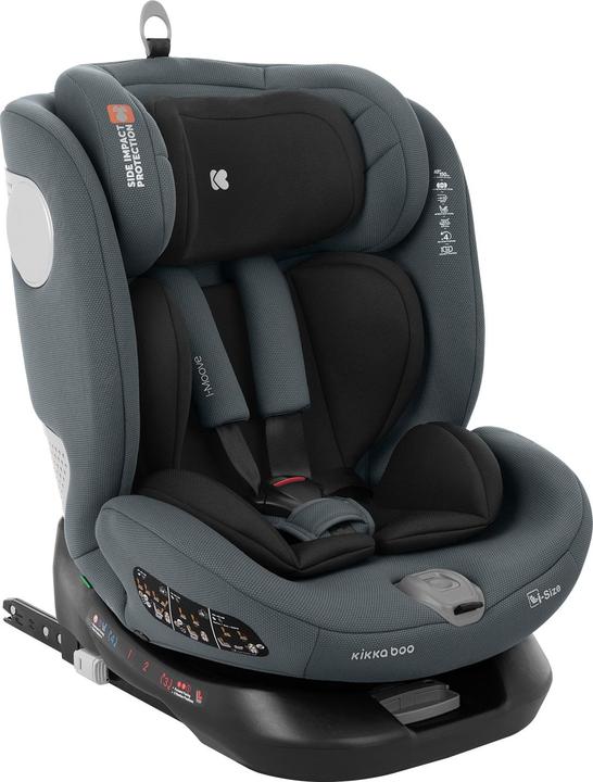 Actual product image Kikkaboo i-Moove i-Size child seat (Reboarder, ECE R129/i-Size Standard)
