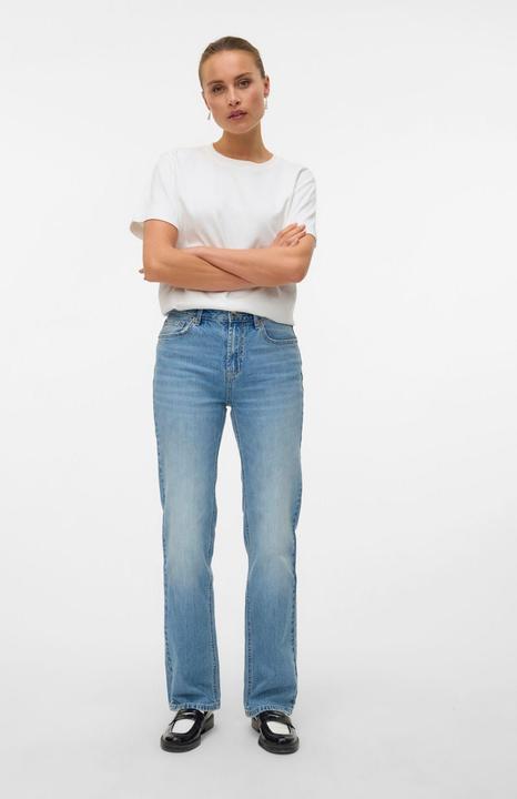 Immagine prodotto Vero Moda VMTESSA Hohe Taille Gerade geschnitten Jeans Straight-Fit (W29/L30)