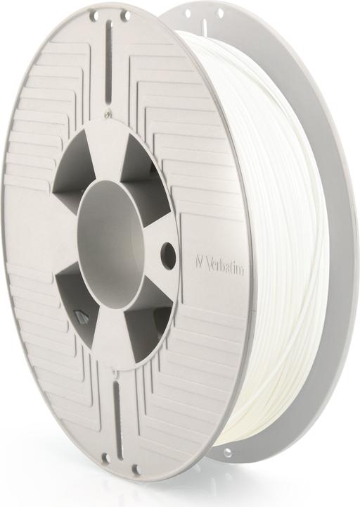 Actual product image Verbatim White, RAL 9003 (PMMA, Carbon, 1.75 mm, 500 g, White)