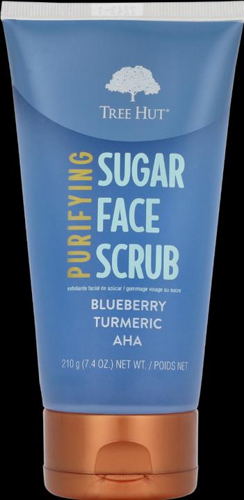Image du produit Tree Hut Purifying Blueberry & Turmeric Face Scrub 7.4 oz (Chiffons de nettoyage, 210 ml)