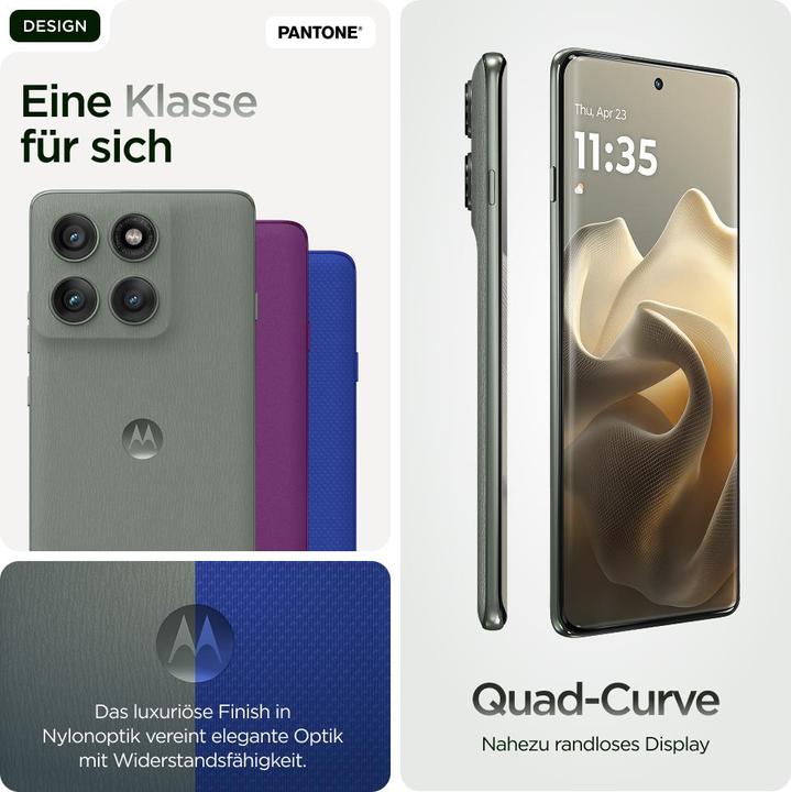 Image du produit Motorola Edge 60 Pro (512 Go, Ombre Pantone, 6.67", Double SIM, 50 Mpx, 5G)