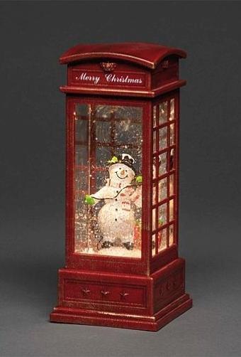 Produktbild Konstsmide Telefonzelle mit Schneemann