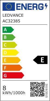Energie-Label Osram Vintage 1906 Led Classic A (E27, 8 W, 950 lm, 1 x, E)