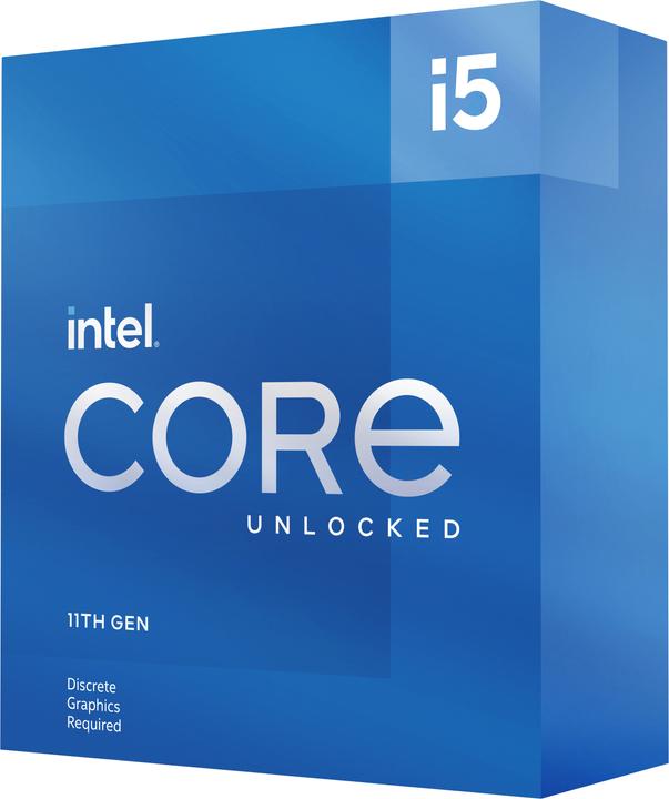 Actual product image Intel Core i5-11600KF (LGA 1200, 3.90 GHz, 6 -Core)