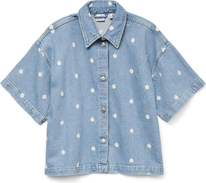 Vero Moda VMTHEA Jeanshemd Jeanshemd (L)