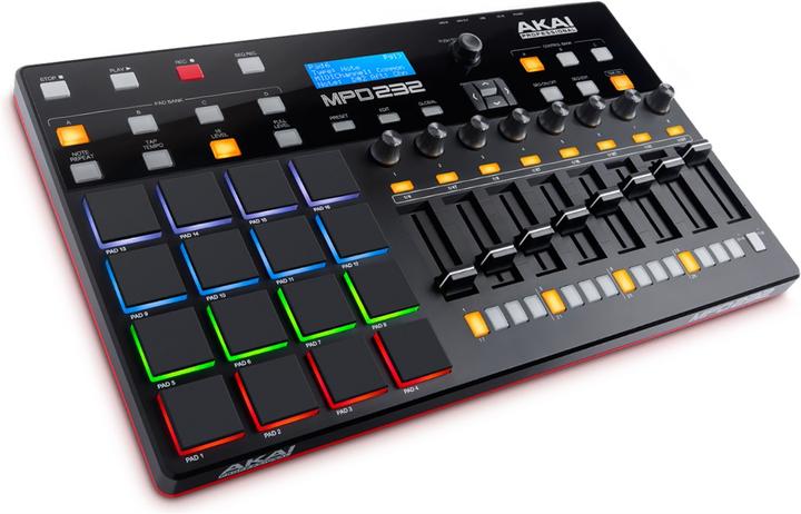 Produktbild Akai Professional MPD 232 Pad-Controller MIDI USB RGB Schwarz (Controller)