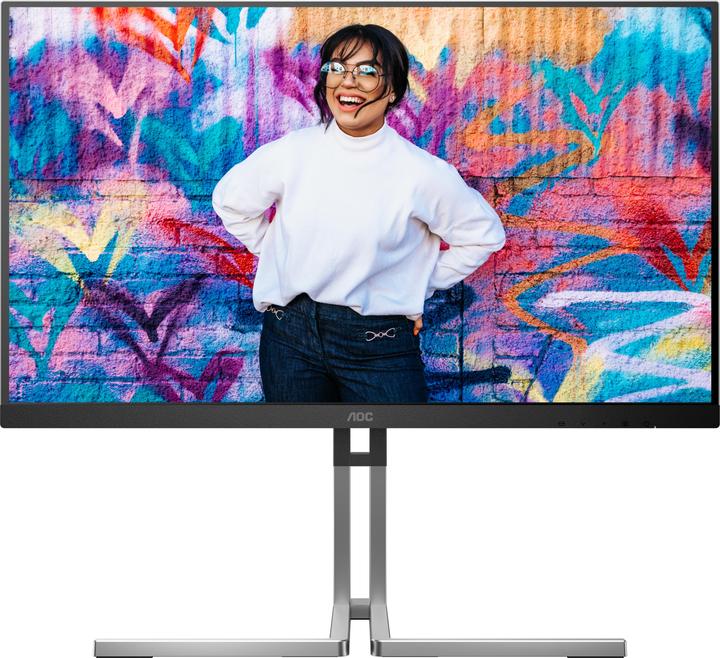 Actual product image AOC Q27U3CV 27p IPS QD WLED WQHD 75Hz (2560 x 1440 pixels, 27")