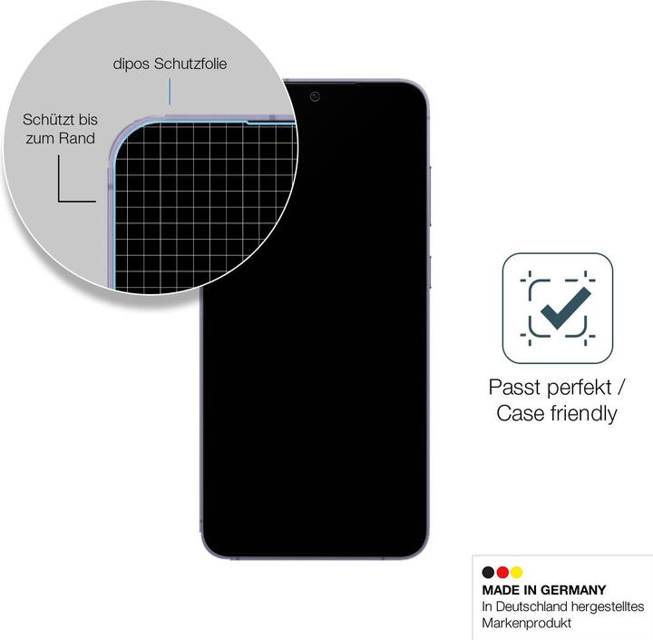 Immagine prodotto Dipos Pellicola Protettiva Anti-Shock (2 Pezzo/i, Samsung Galaxy S24+)