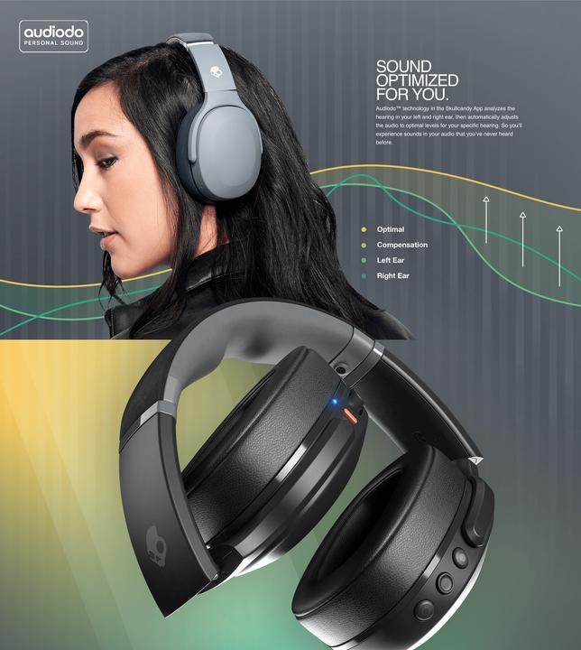 Actual product image Skullcandy Crusher Evo (No noise cancelling, 40 h, Wireless, Cable)